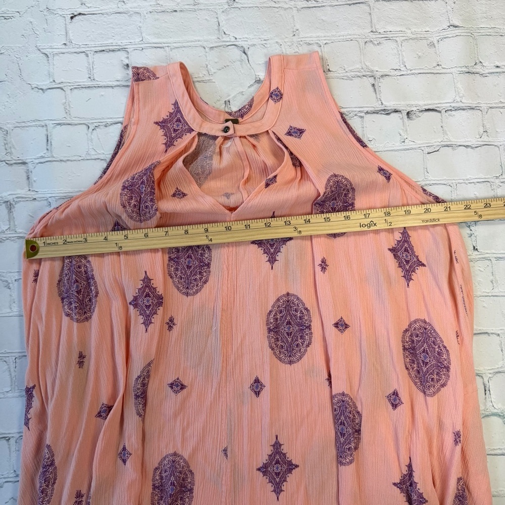 ✅ Free People Tree Swing Tunic Sleeveless Dress size XS - Picture 7 of 12